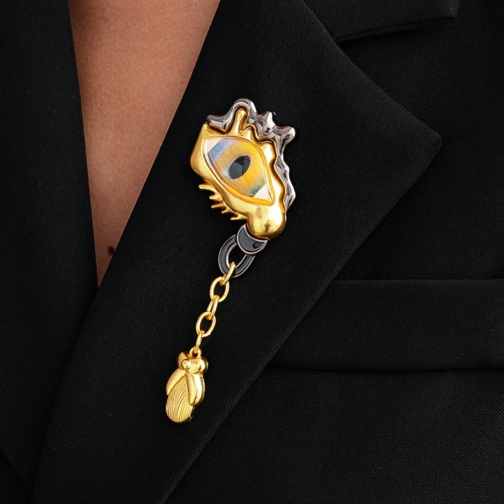 Women'S Accessories And Jewelry - Yüksek Kaliteli Metal Gözyaşı Şeklinde Püsküllü