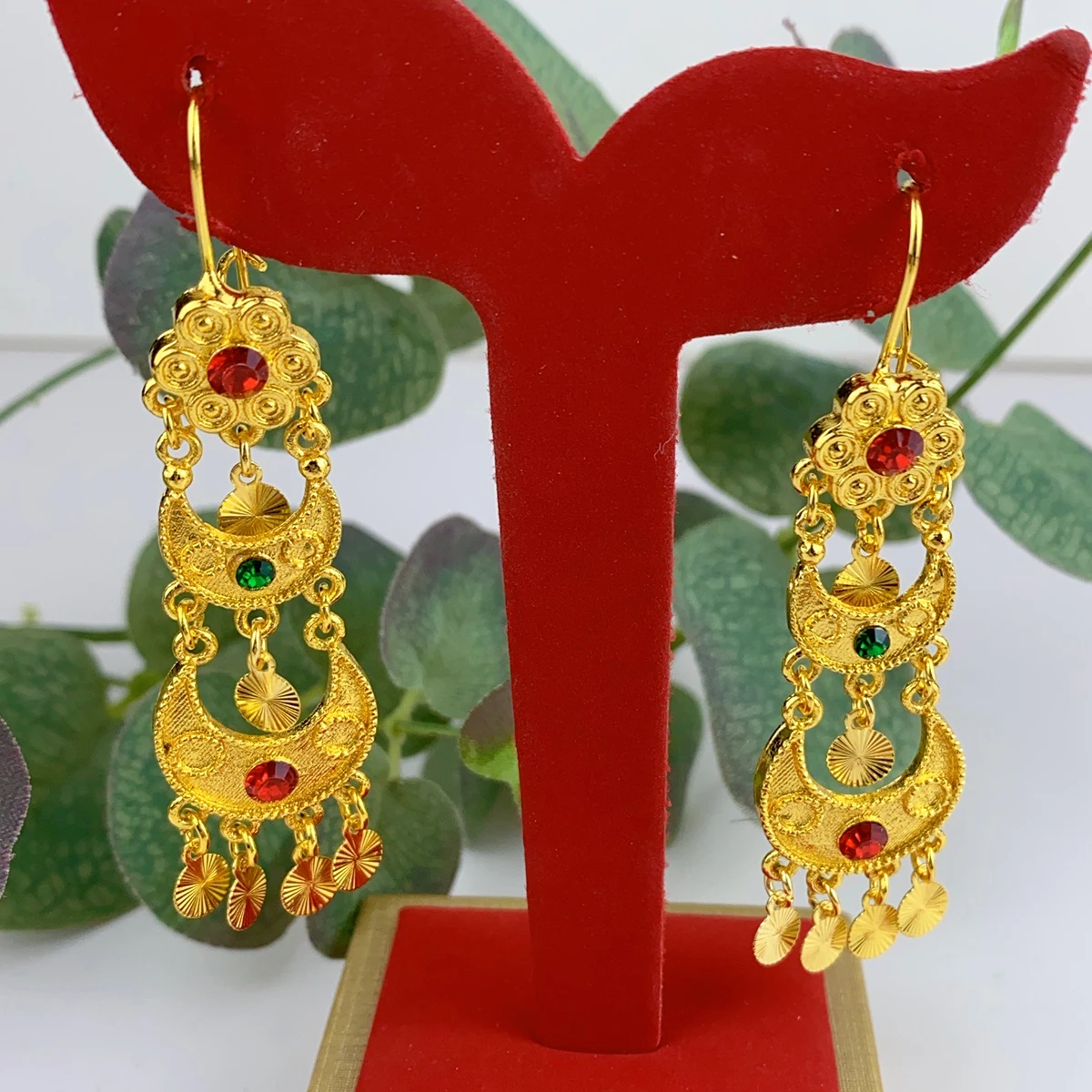 Women'S African Accessories - Hint Damla Dangle Küpe Takı Kızlar