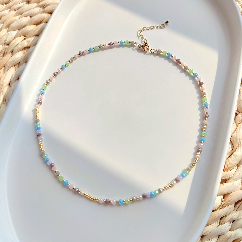 Women'S Accessories Wholesale Suppliers - Kkboho Boho renkli kristal Miyuki kolye