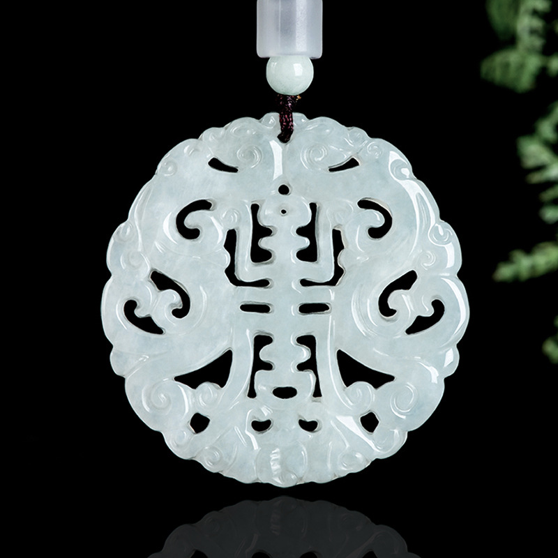 Women'S Accessories And Jewelry - Birmanya Jadeit Ejderha Kolye Kolye Kadınlar