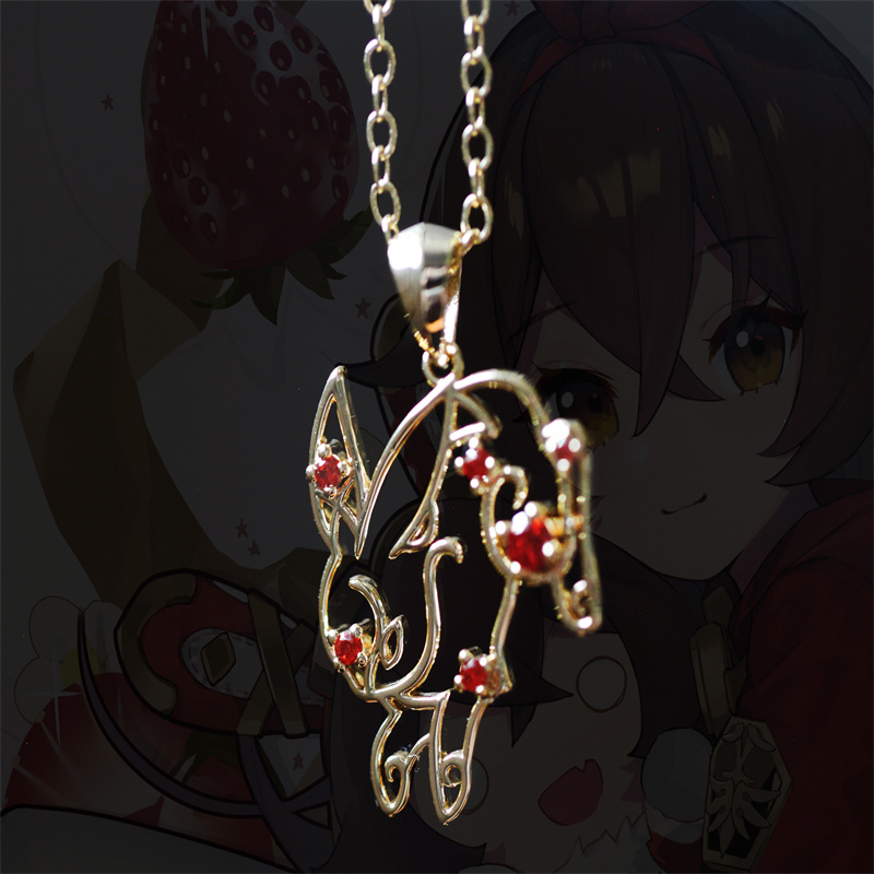 Women'S Running Accessories - Anime Kolye Genshin Etki Amber tavşan