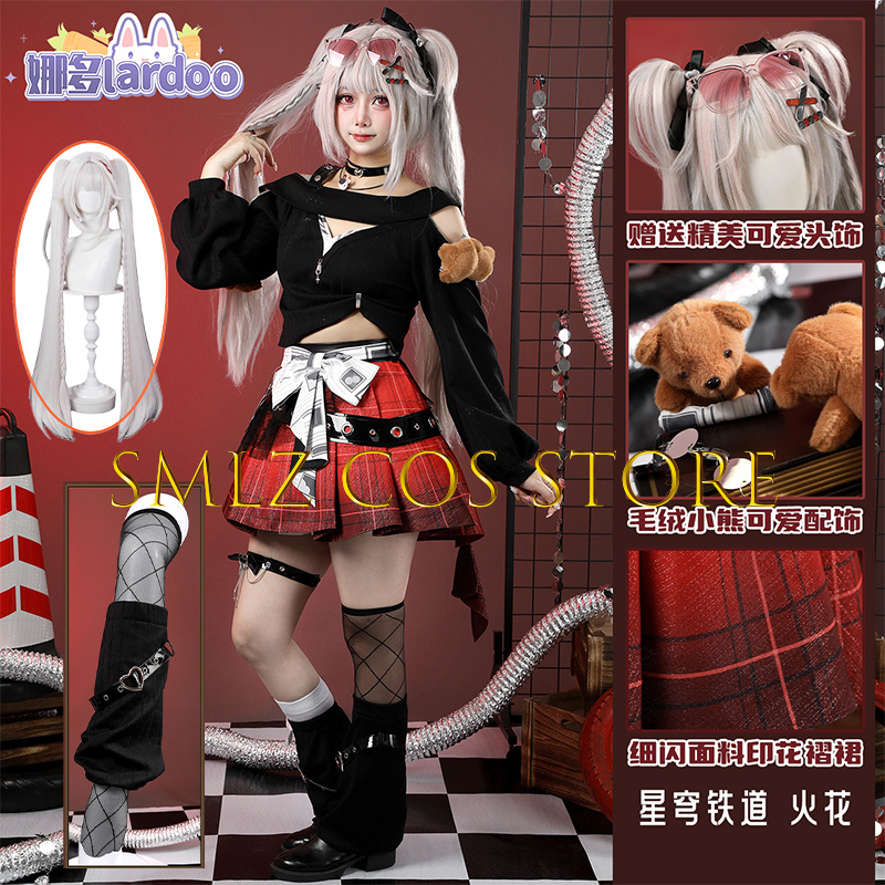 Women'S Anime Accessories - Dreamwave Sparxie Cosplay Oyunu Honkai Yıldız