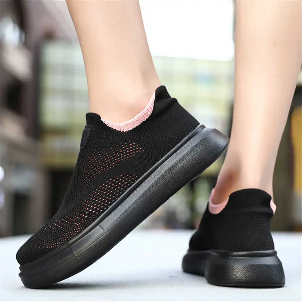 Women'S Accessories Wholesale Suppliers - Platform çorap kahverengi ayakkabı kadın kaykay