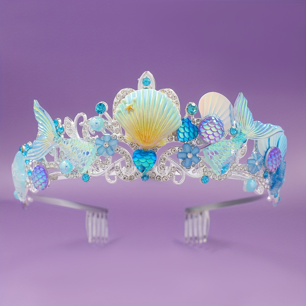 Women'S Accessories And Jewelry - 2025 Yeni Denizkızı Saç Tarağı Taç
