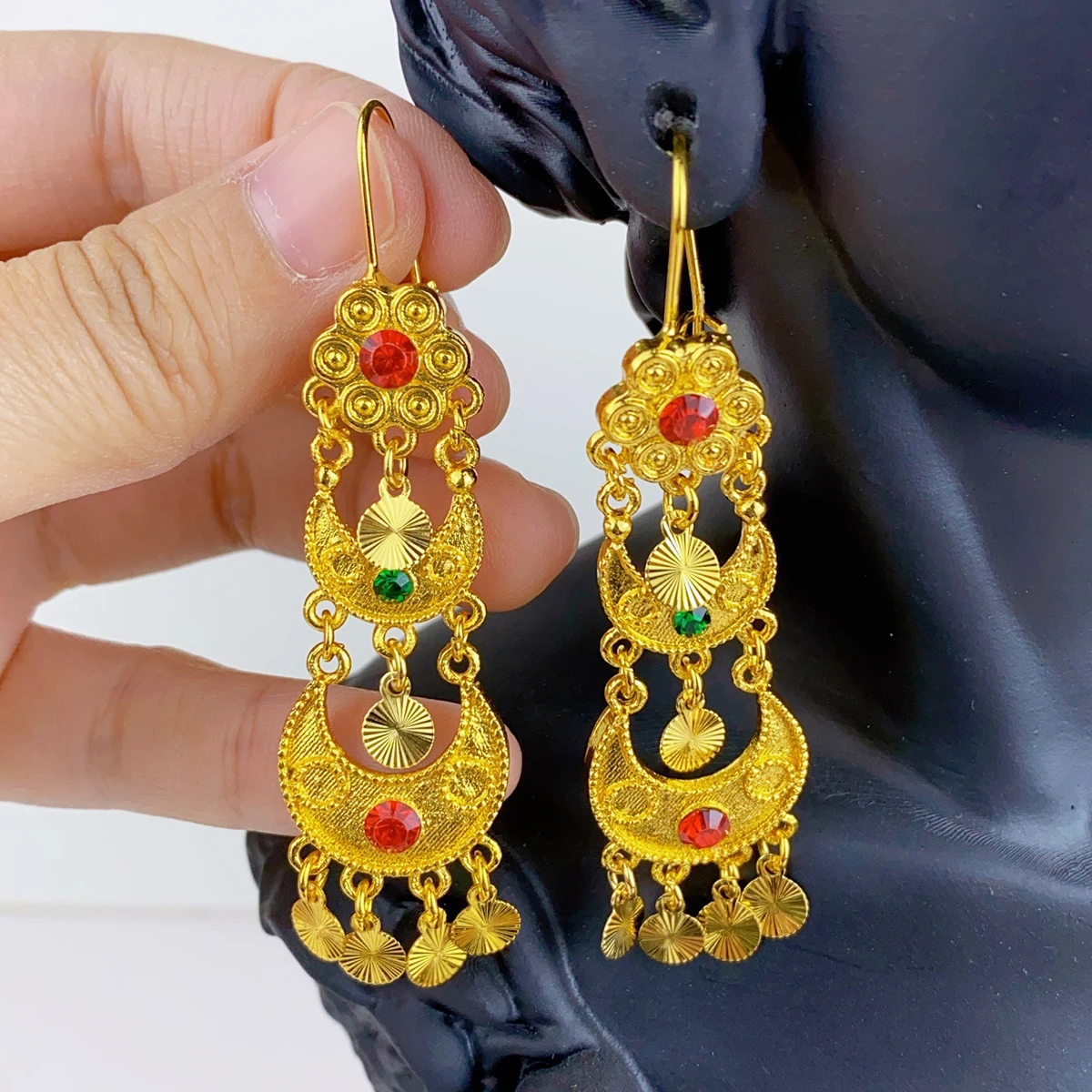 Hint Damla Dangle Küpe Takı Kı - Women'S African Accessories incelemesi ve fiyatı