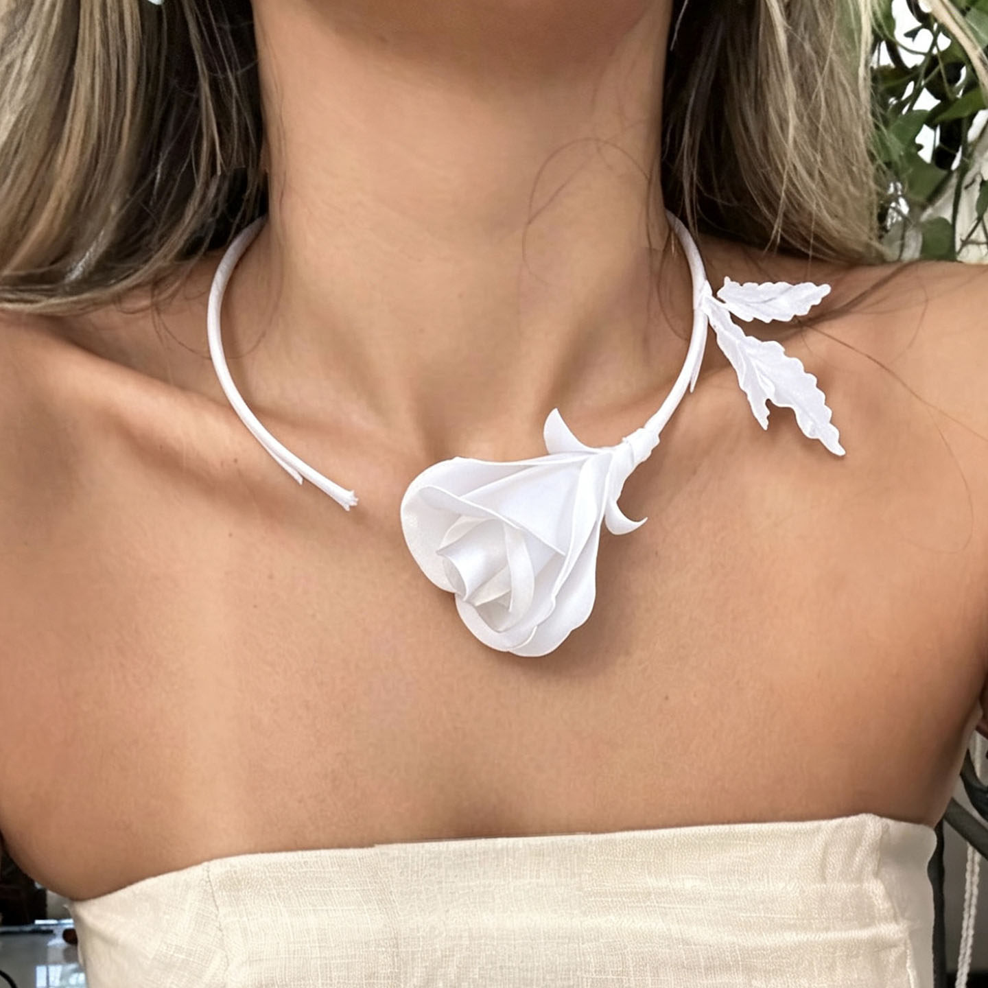 Moda Takı El Yapımı Beyaz Siya - Women'S Accessories For Formal Wear incelemesi ve fiyatı