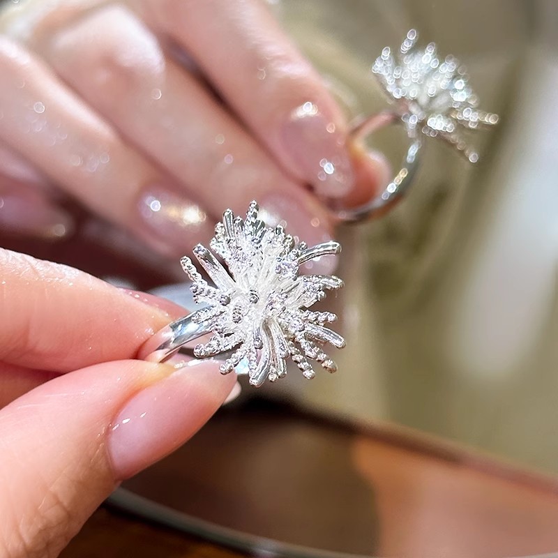 Romantik Gümüş Renk Havai Fişe - Women'S Accessories And Jewelry incelemesi ve fiyatı