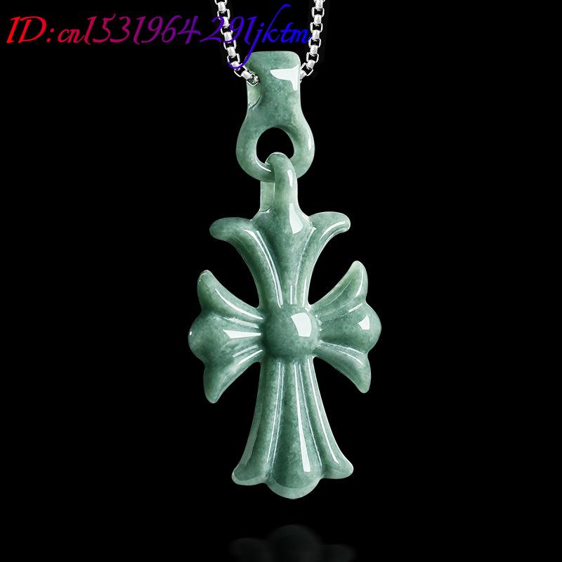 Doğal Birman Yeşim Taşı Haç Ko - Women'S Accessories And Jewelry incelemesi ve fiyatı