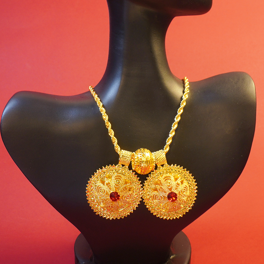 9999 altın modaya uygun Etiyop - Women'S African Accessories incelemesi ve fiyatı