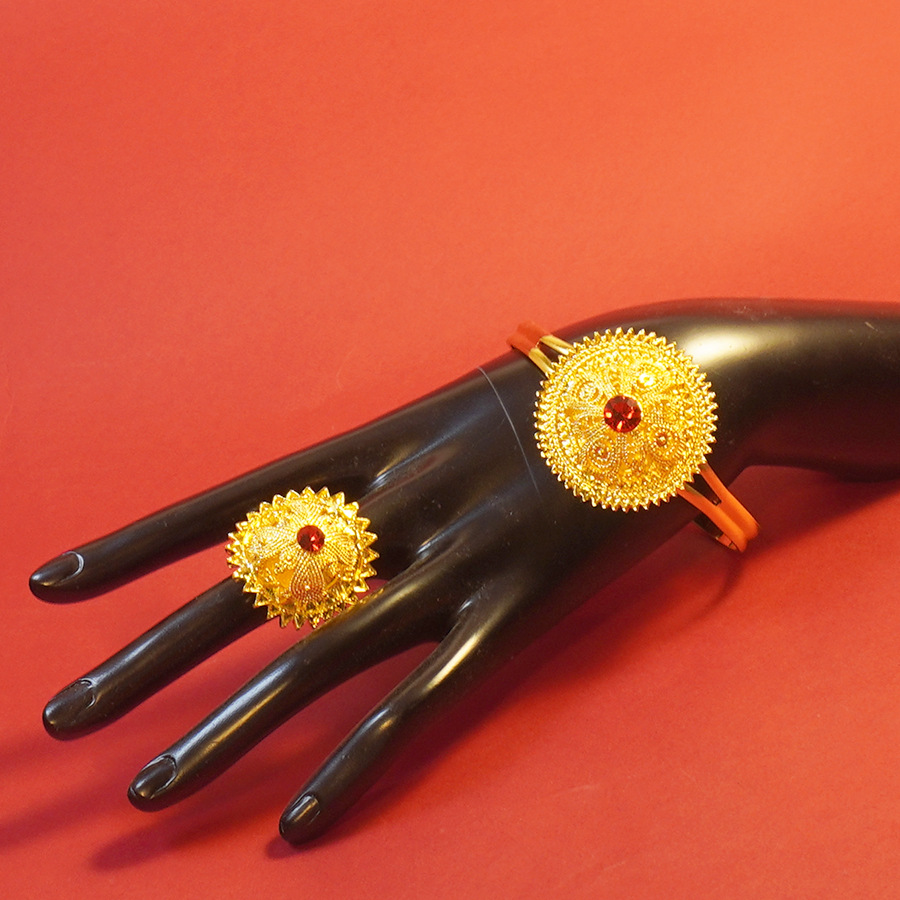 9999 altın modaya uygun Etiyop - Women'S African Accessories incelemesi ve fiyatı