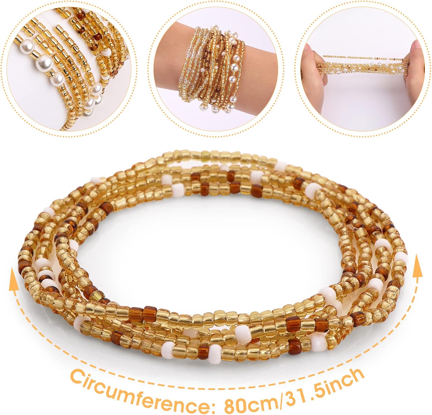 Kadınlar için bel boncukları,  - Women'S African Accessories incelemesi ve fiyatı